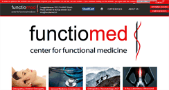 Desktop Screenshot of functiomed.ch